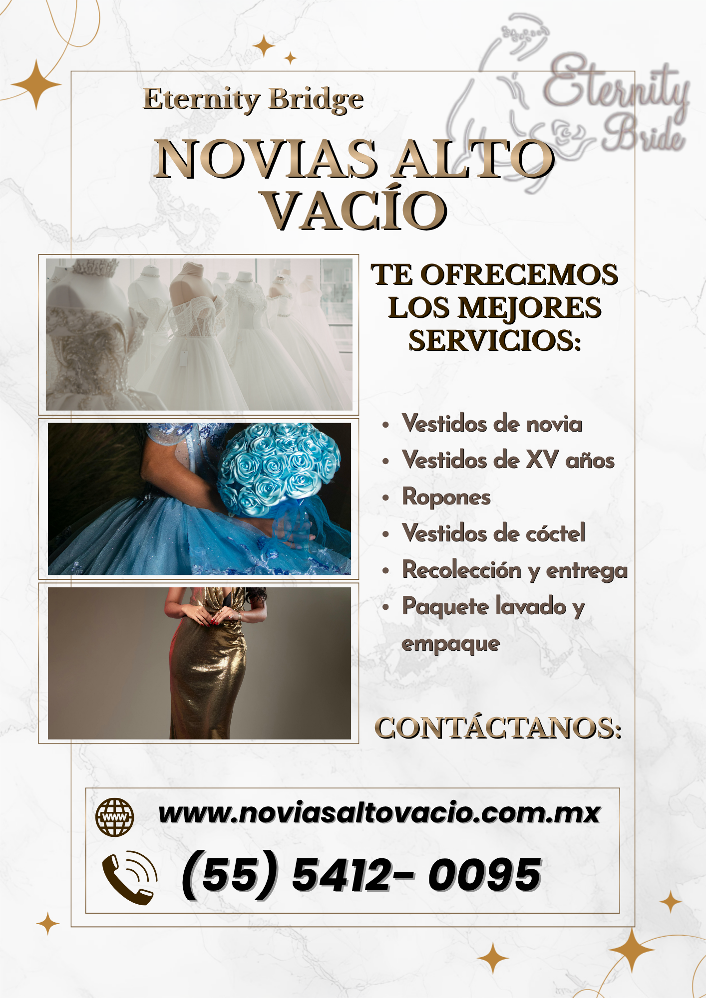 Inspección técnica de vestidos de novia