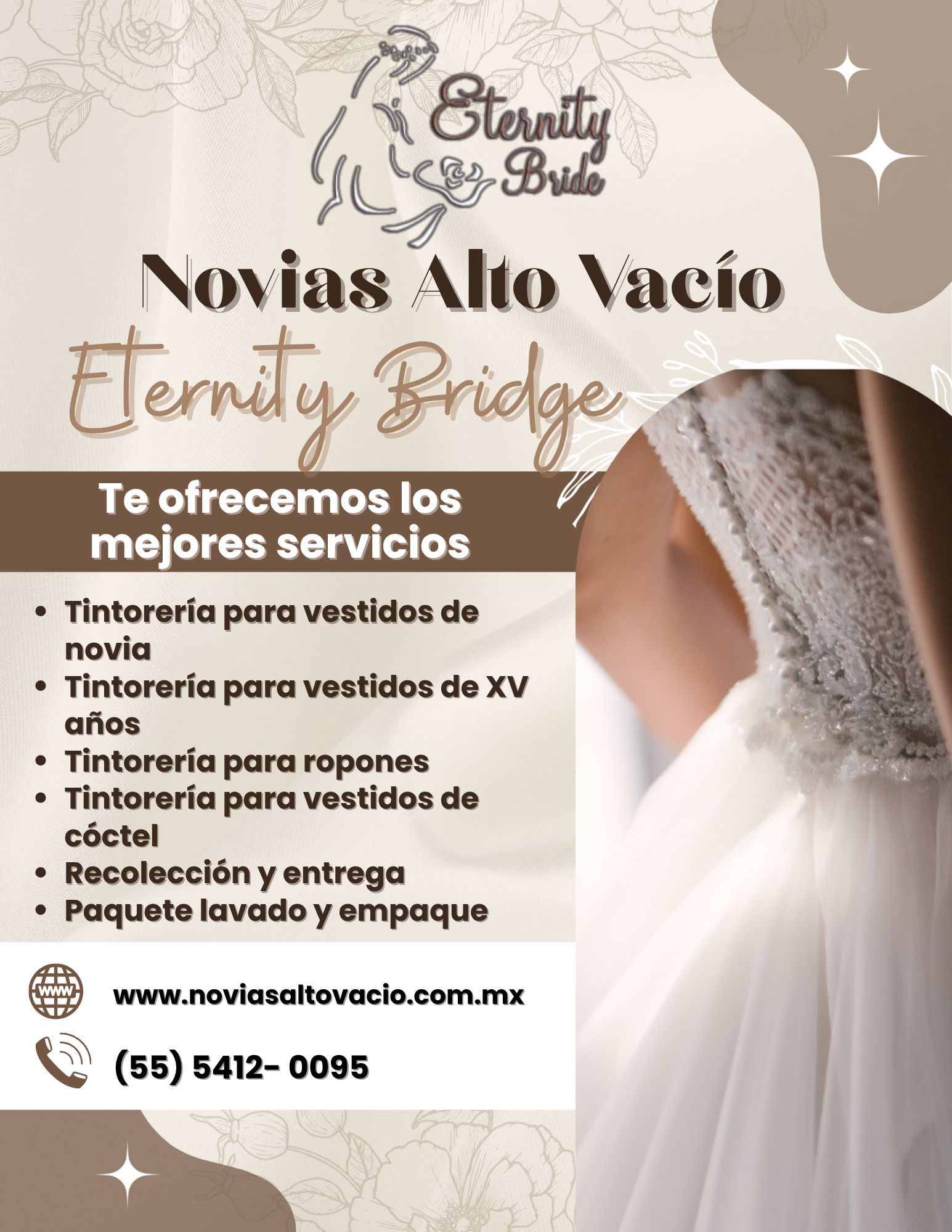 Lavado Profesional de Vestido de Novia en CDMX